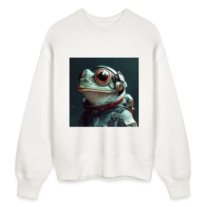 AstroFrog Amazonas, Ekologisk oversizetröja RADDER unisex från Stanley/Stella - OFF WHITE