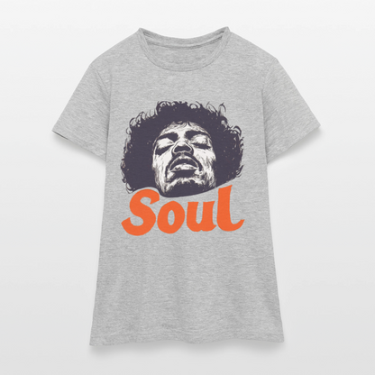 A Soul Awakening, T-shirt dam - gråmelerad