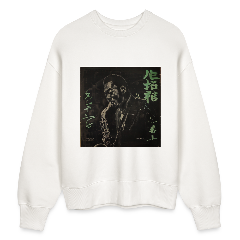 Nasi Goreng Prabowo 1972, Ekologisk oversizetröja RADDER unisex från Stanley/Stella - OFF WHITE