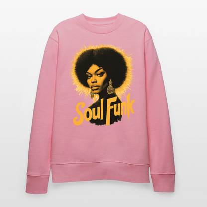 Soul Funk, Ekologisk sweatshirt CHANGER unisex från Stanley/Stella - lila dröm