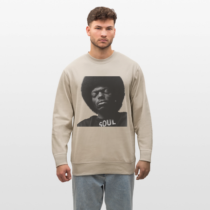 Where Soul Lives, Ekologisk sweatshirt CHANGER unisex från Stanley/Stella - beige