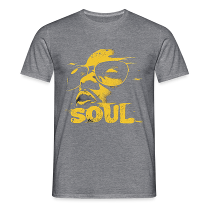 Funky Soul, T-shirt herr - grafitmelerad