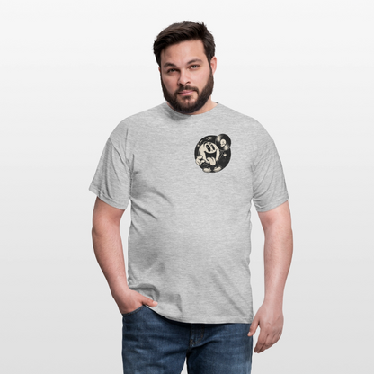 Groove Chaser, T-shirt herr - gråmelerad