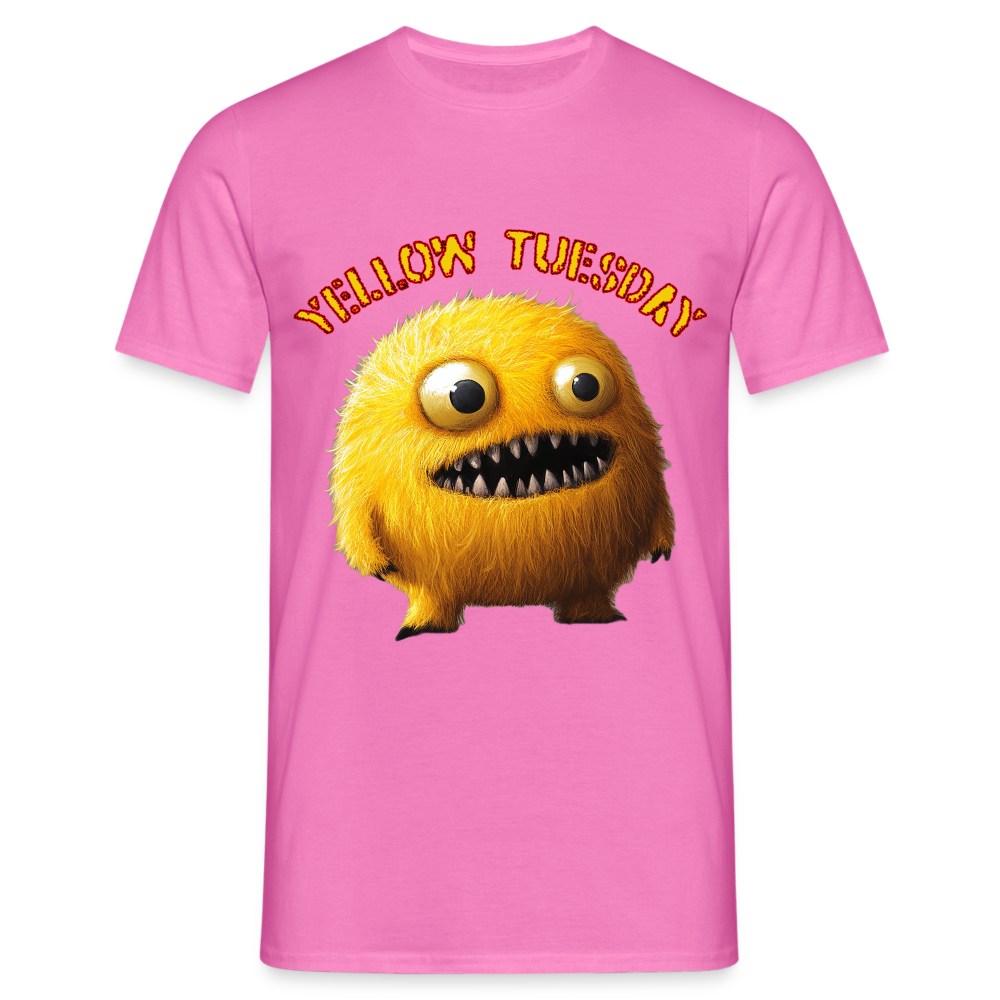 Yellow Tuesday – Funky, Not Blue, T-shirt herr - rosa