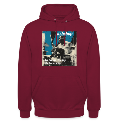 Push It Bebop, Luvtröja unisex - bordeaux