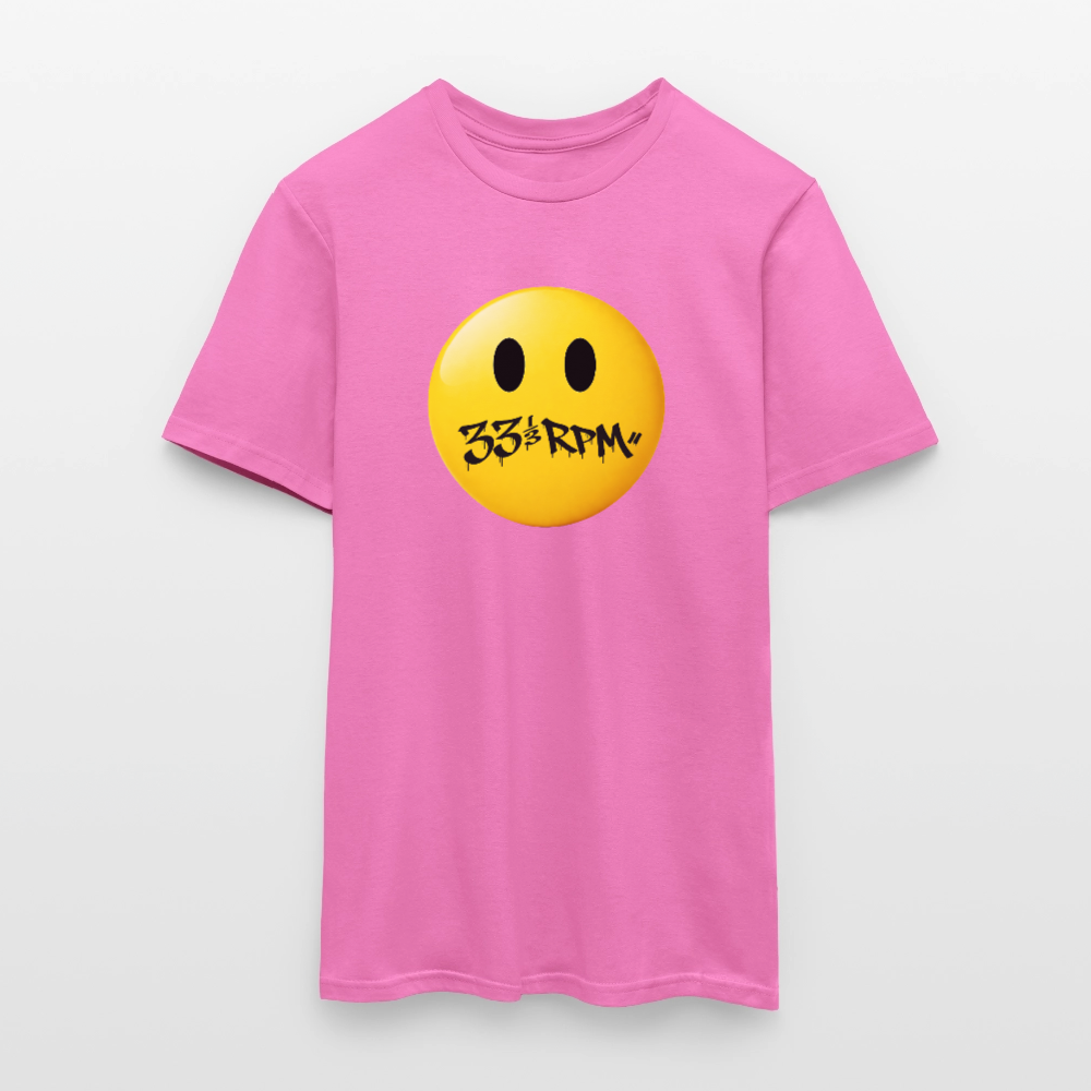 Turntable Grin, T-shirt unisex - rosa