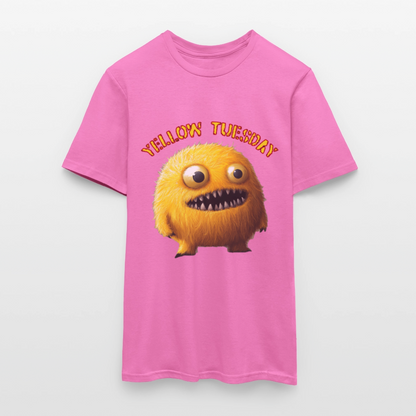 Yellow Tuesday – Funky, Not Blue, T-shirt herr - rosa