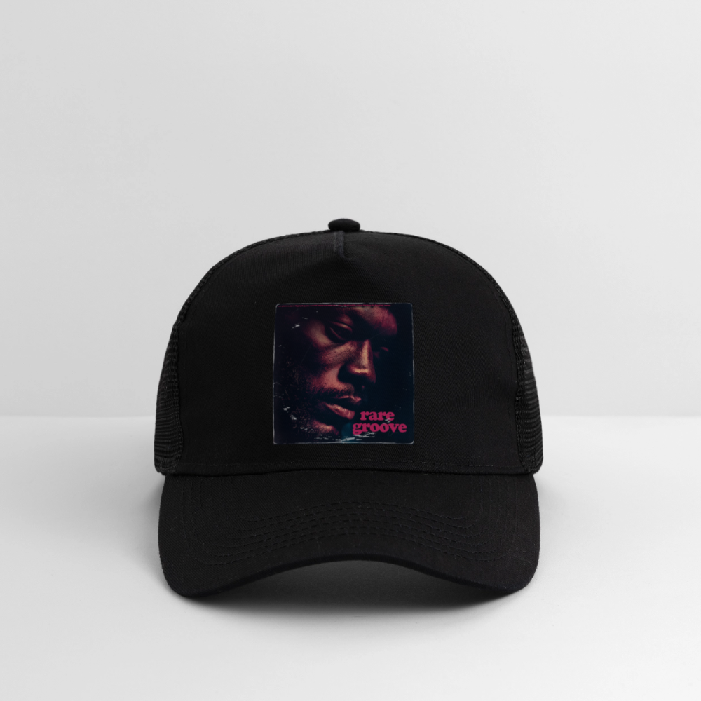 Groove Dust, Trucker Cap - svart/svart