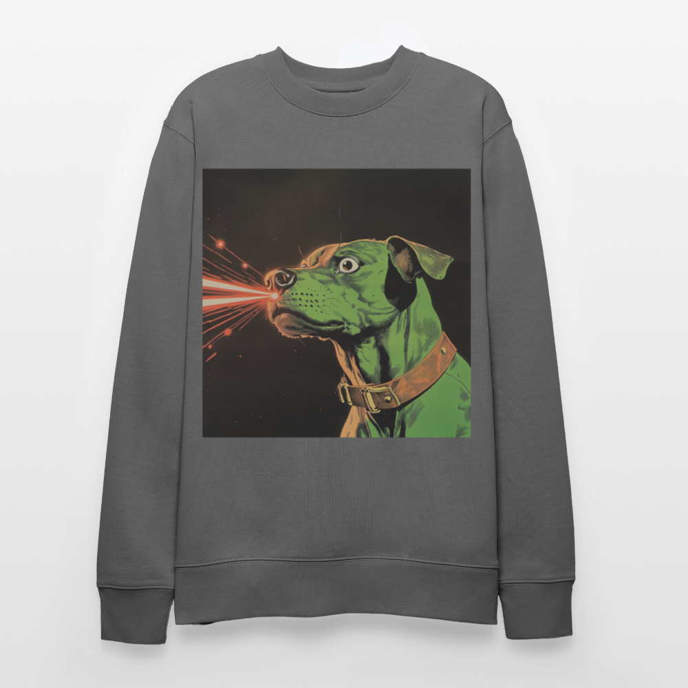 Strålhunden, Ekologisk sweatshirt CHANGER unisex från Stanley/Stella - kolgrå