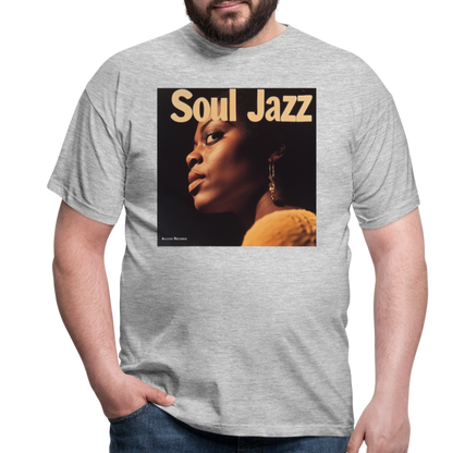 Acceso's Soul Groove: Jazz with a Beat, T-shirt herr - gråmelerad