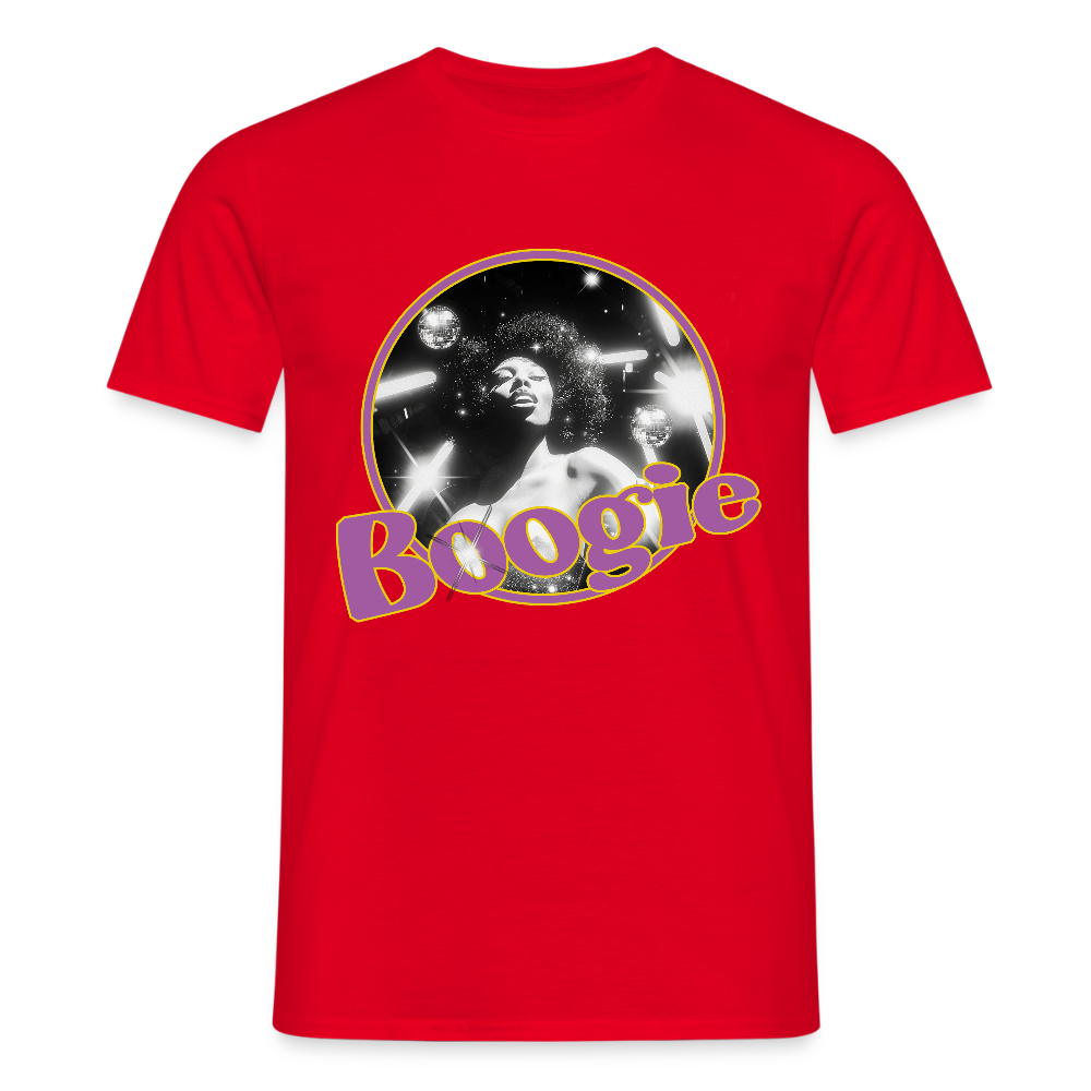 Electric Groove, T-shirt unisex - röd