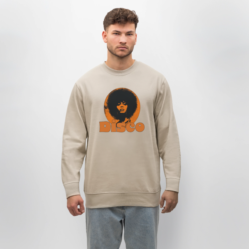 Disco Inferna, Ekologisk sweatshirt CHANGER unisex från Stanley/Stella - beige