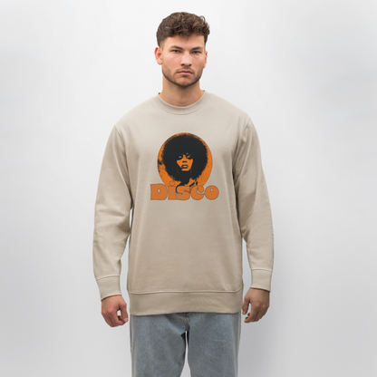 Disco Inferna, Ekologisk sweatshirt CHANGER unisex från Stanley/Stella - beige