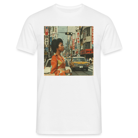 Yumi Sakamoto, T-shirt herr - vit