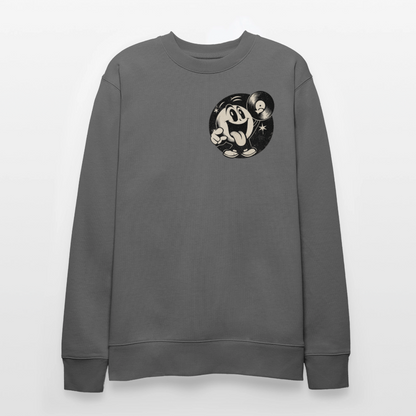 Groove Chaser, Ekologisk sweatshirt CHANGER unisex från Stanley/Stella - kolgrå