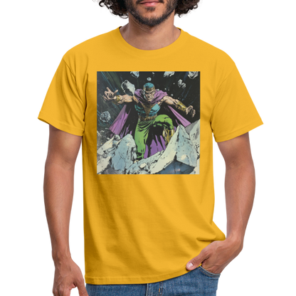 Granitus, T-shirt herr - gul