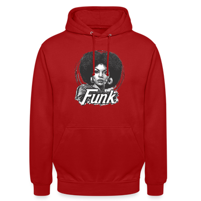 Funk Queen, Luvtröja unisex - röd
