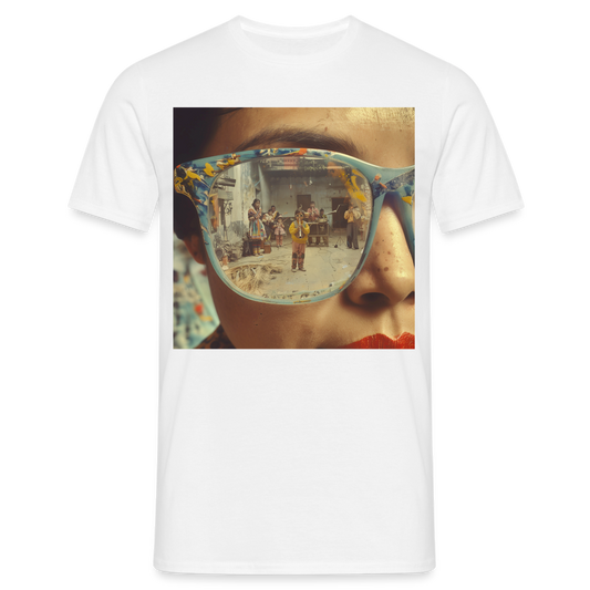 Reflektioner av Anderna, T-shirt herr - vit