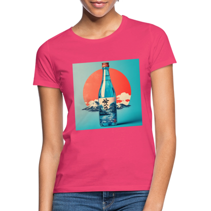 Stillhet i glas, T-shirt dam - azalea