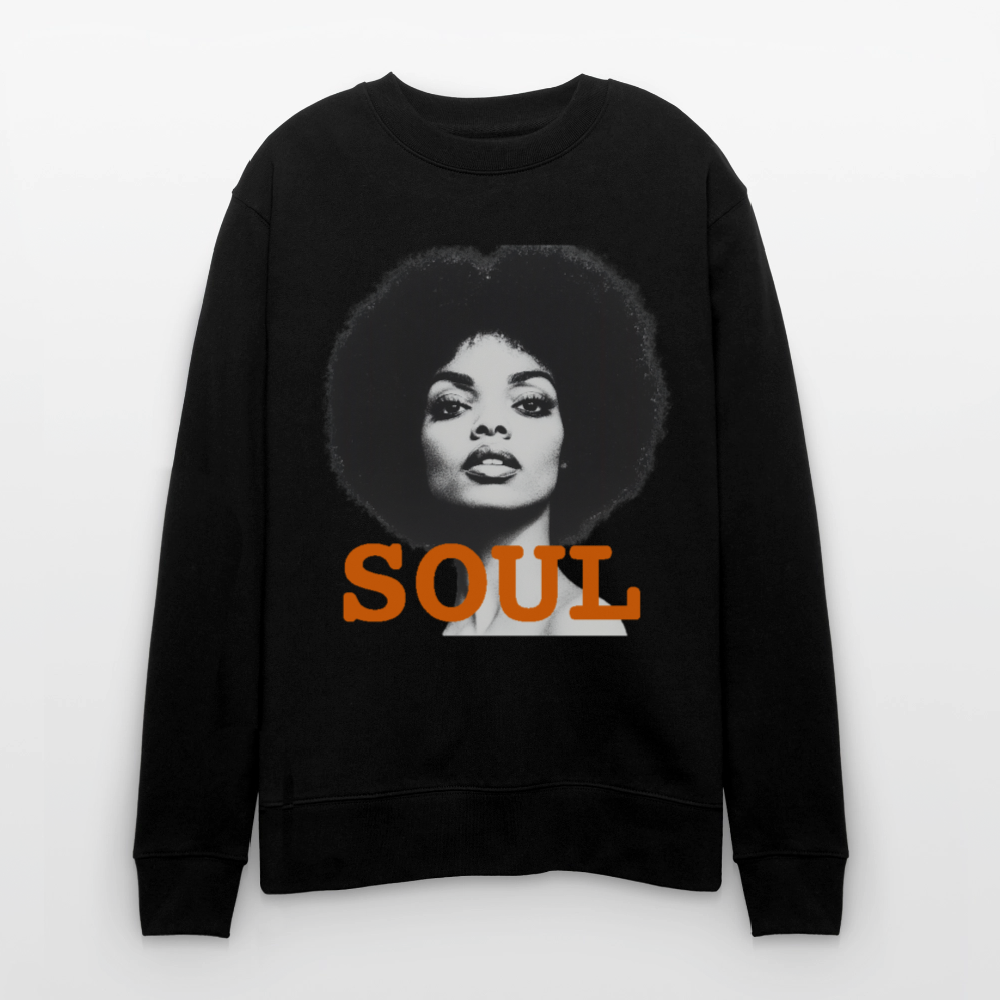 Soul PWR, Ekologisk sweatshirt CHANGER unisex från Stanley/Stella - svart