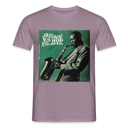 Groove in the Mind, T-shirt unisex - lilagrå 