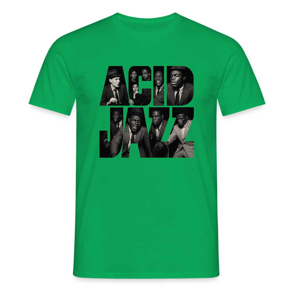 80s Club Jazzdance, T-shirt herr - kellygrön