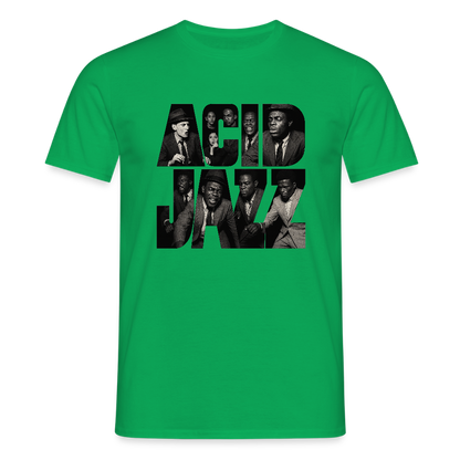 80s Club Jazzdance, T-shirt herr - kellygrön