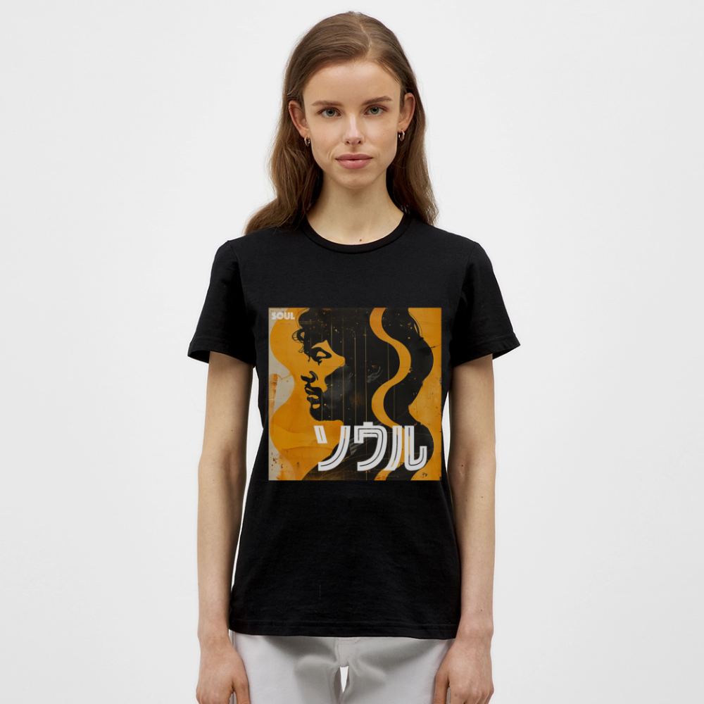 Nippon Grooves, T-shirt dam - svart