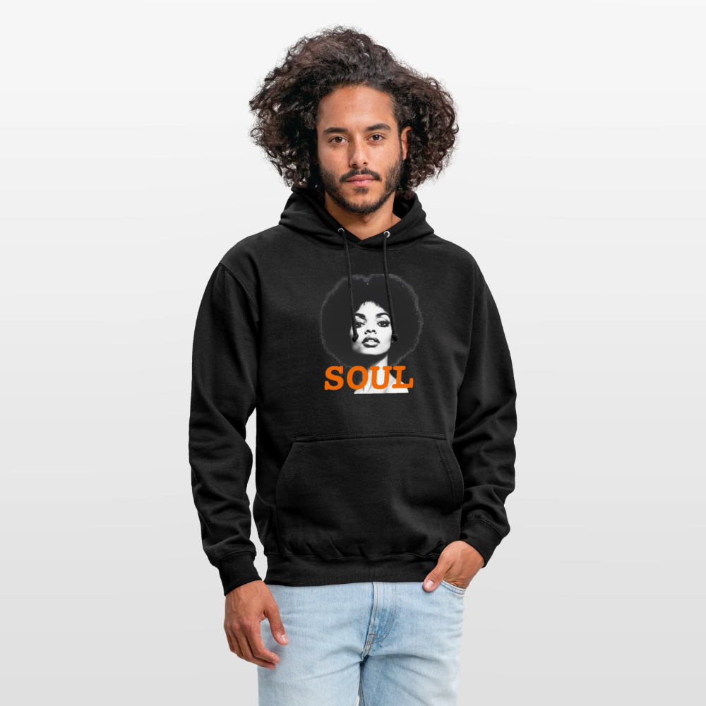 Luvtröja unisex - svart