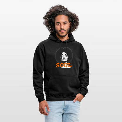 Luvtröja unisex - svart