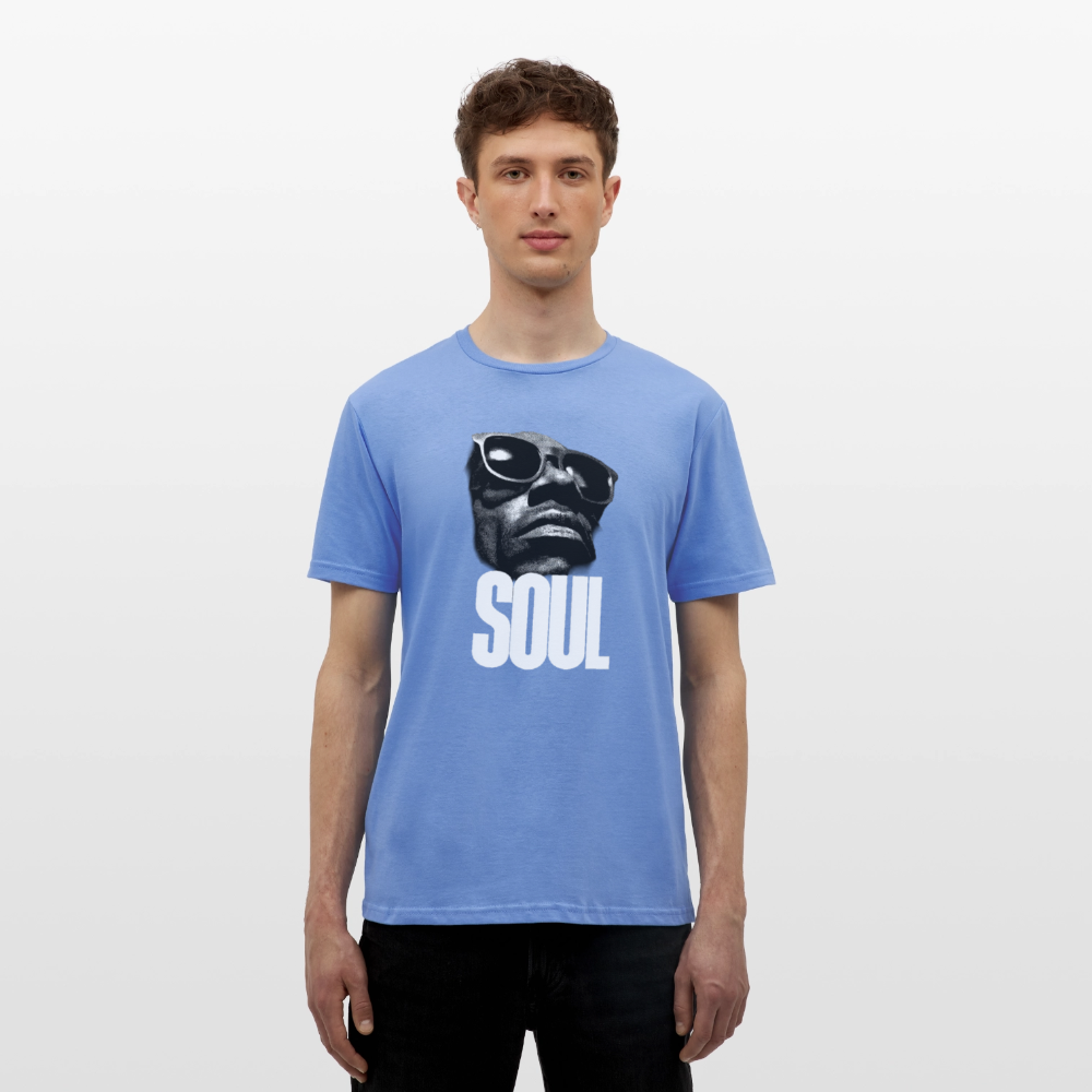 Soul Frequency, T-shirt herr - carolina blue
