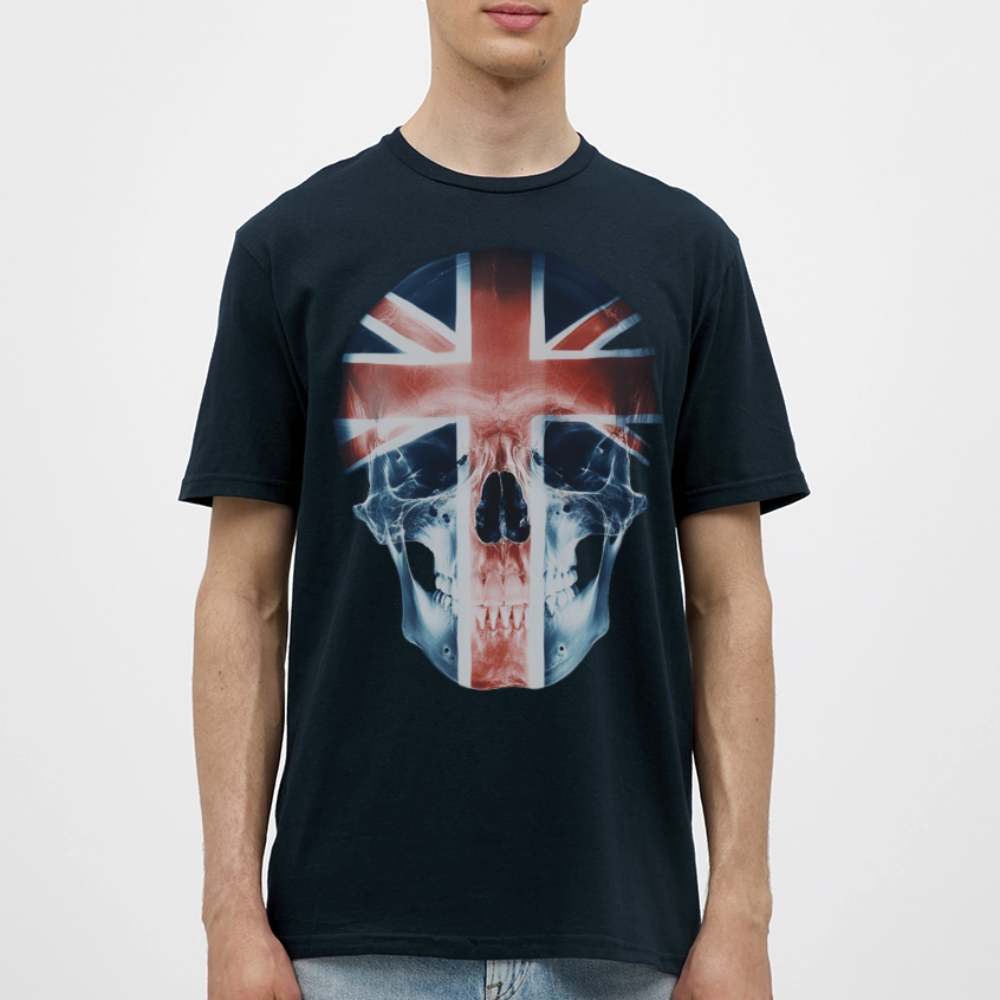 God Save the Skull, T-shirt herr - marinblå