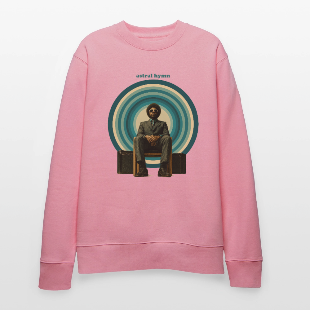 The Creator Has a Free Jazz Plan, Ekologisk sweatshirt CHANGER unisex från Stanley/Stella - lila dröm