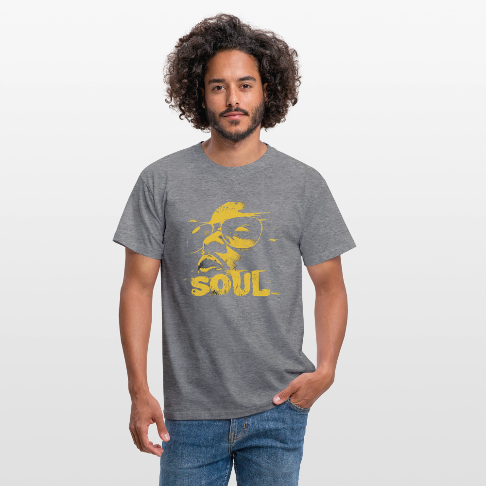 Funky Soul, T-shirt herr - grafitmelerad