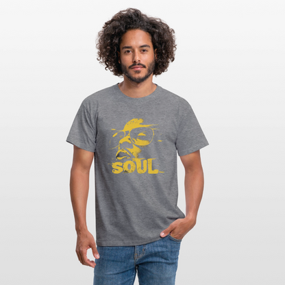 Funky Soul, T-shirt herr - grafitmelerad