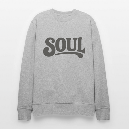 All About Soul, Ekologisk sweatshirt CHANGER unisex från Stanley/Stella - gråmelerad