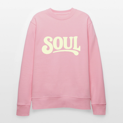 All About Soul, Ekologisk sweatshirt CHANGER unisex från Stanley/Stella - ljusrosa
