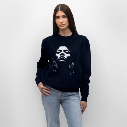 Beat Goddess, Ekologisk sweatshirt CHANGER unisex från Stanley/Stella - marinblått
