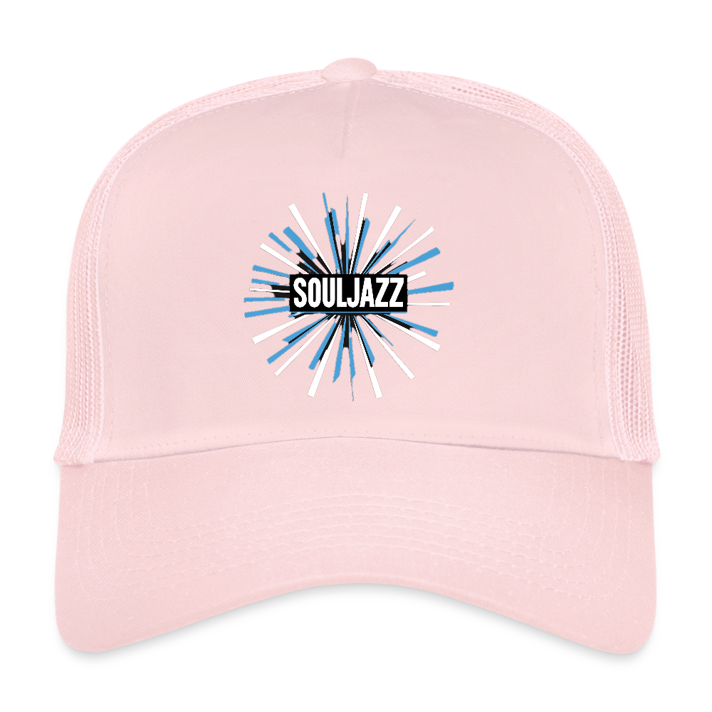 God Save the Skull, Trucker Cap - ljusrosa