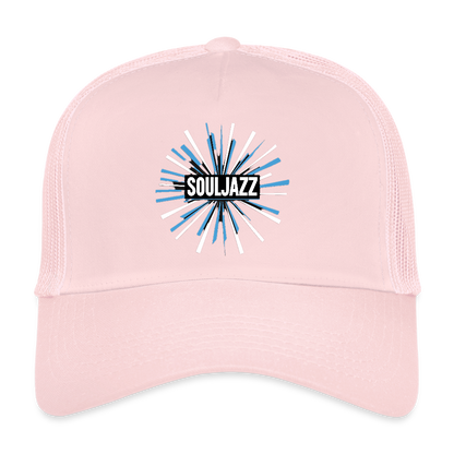 God Save the Skull, Trucker Cap - ljusrosa