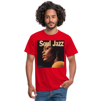 Acceso's Soul Groove: Jazz with a Beat, T-shirt herr - röd