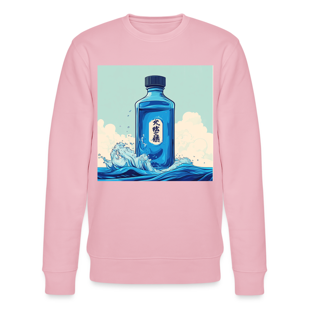 I Blått och Tystnad, Ekologisk sweatshirt CHANGER unisex från Stanley/Stella - ljusrosa