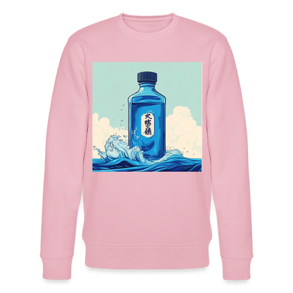 I Blått och Tystnad, Ekologisk sweatshirt CHANGER unisex från Stanley/Stella - ljusrosa