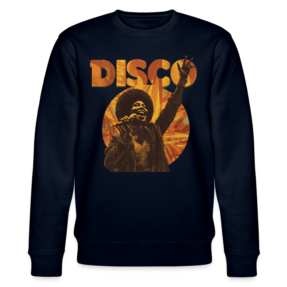 Boogie Soul, Ekologisk sweatshirt CHANGER unisex från Stanley/Stella - marinblått