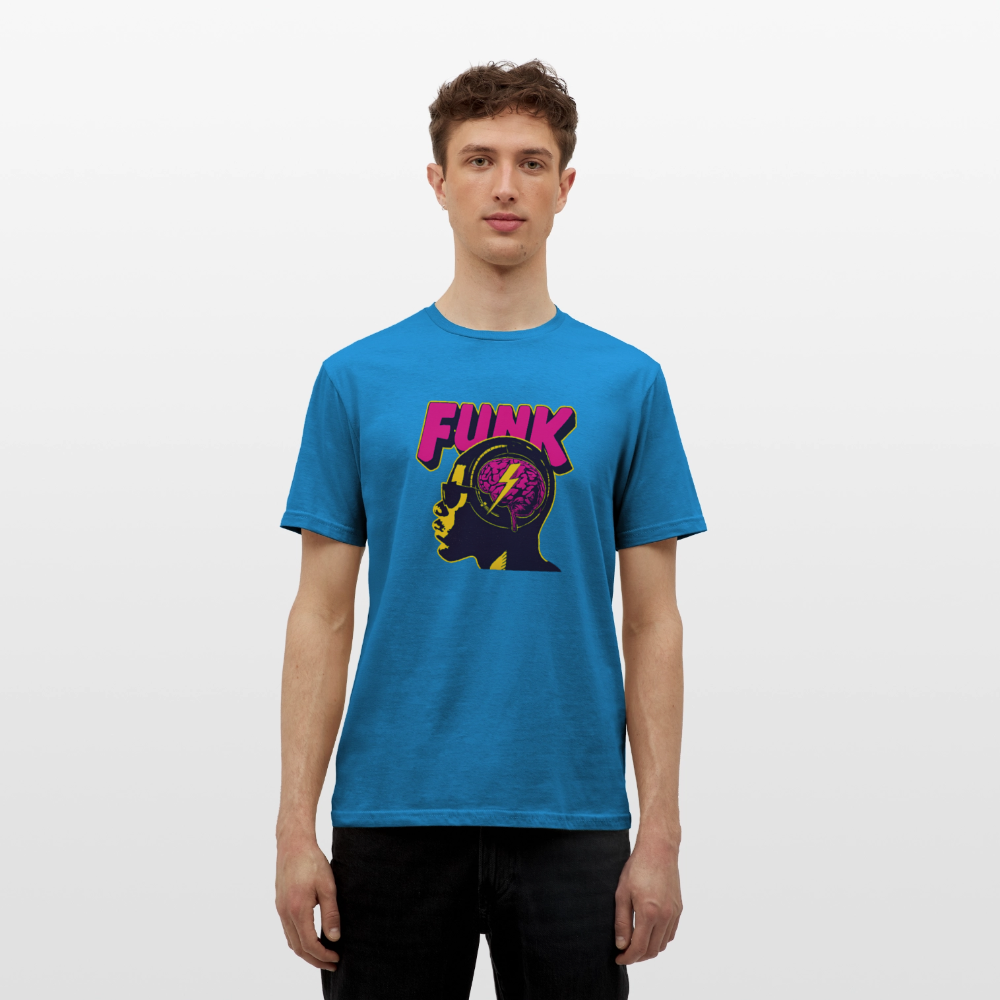 Funk Head, T-shirt herr - kungsblå