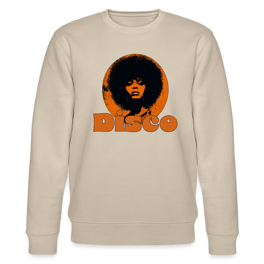 Disco Inferna, Ekologisk sweatshirt CHANGER unisex från Stanley/Stella - beige