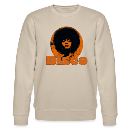 Disco Inferna, Ekologisk sweatshirt CHANGER unisex från Stanley/Stella - beige