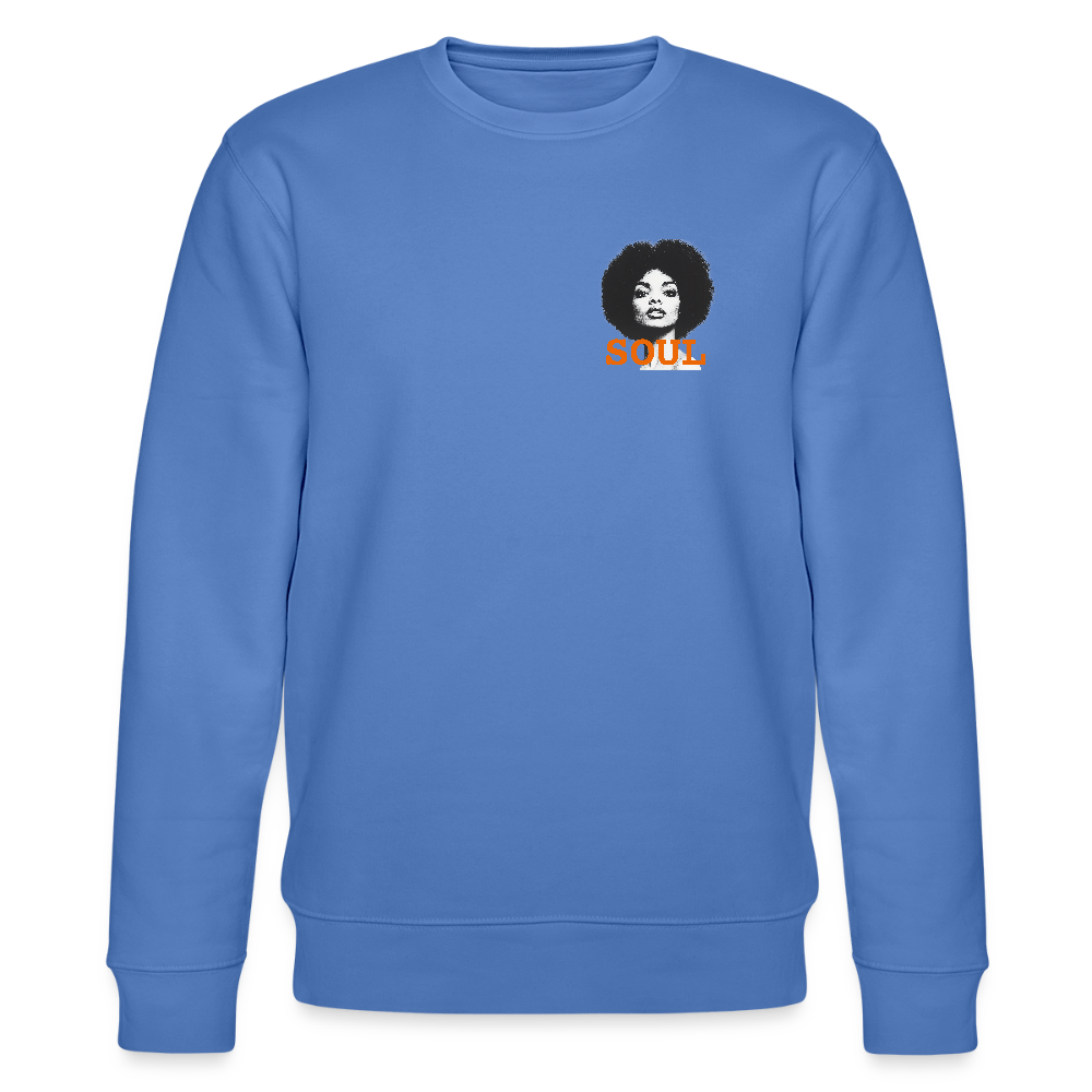 SOUL PWR, Ekologisk sweatshirt CHANGER unisex från Stanley/Stella - blå