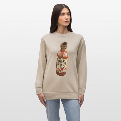 Heat of Rebellion, Ekologisk sweatshirt CHANGER unisex från Stanley/Stella - beige