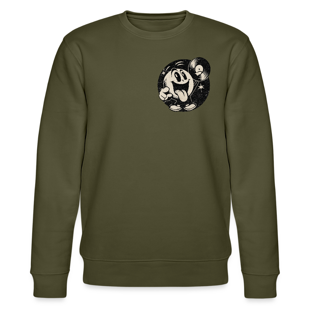 Groove Chaser, Ekologisk sweatshirt CHANGER unisex från Stanley/Stella - kaki
